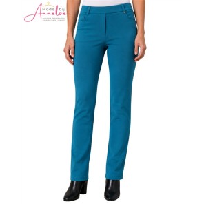 Leona per Donna Broek Doris 13.04 Punta K-Lengte Azuur Leona per Donna Broek Doris 13.04 Punta K-Lengte Azuur